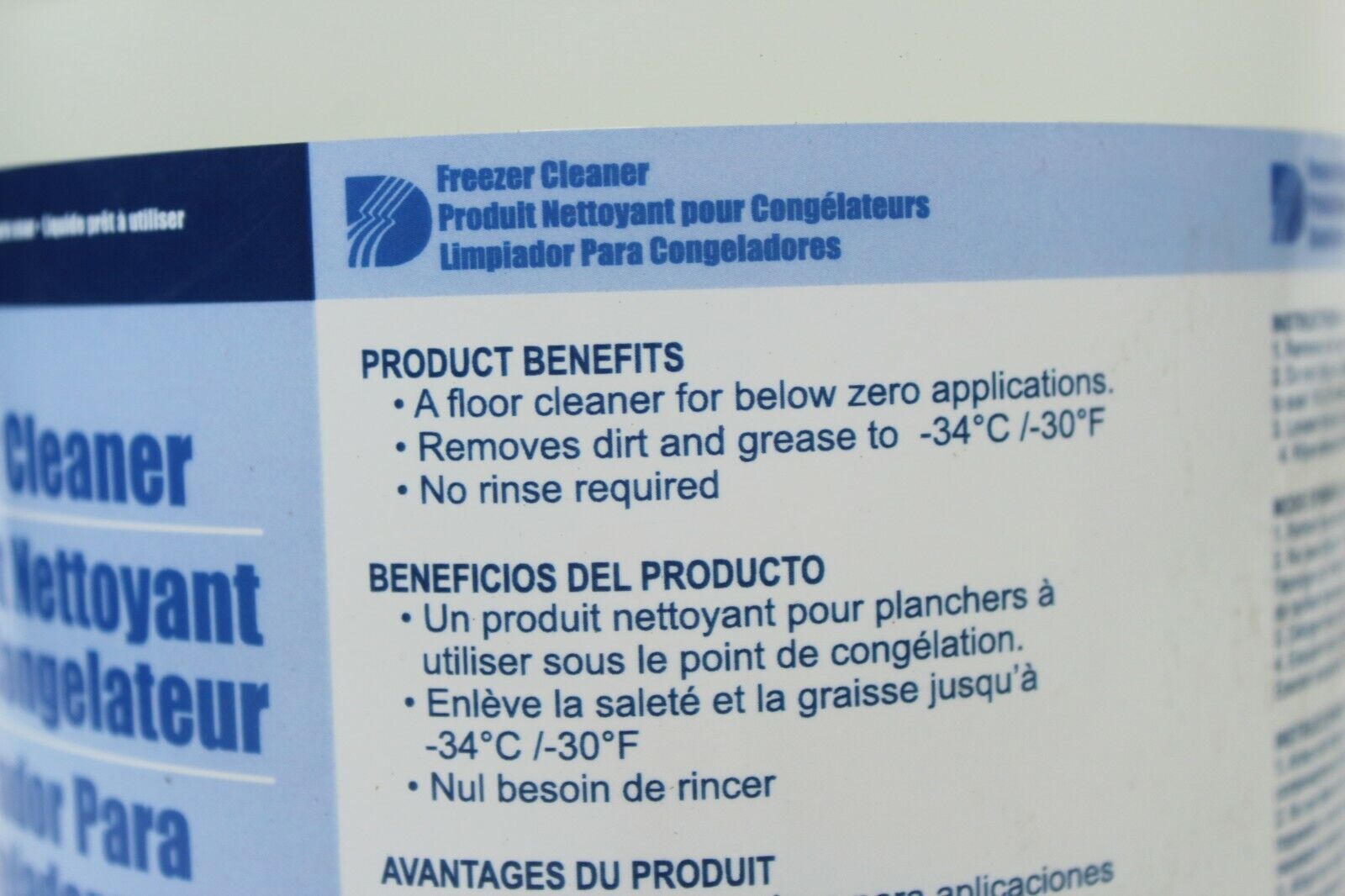 DCT Freezer Cleaner 1 Gallon Bottle eBay