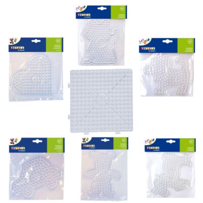 Playbox XL Steckplatte / Stiftplatte transparent in verschiedenen Motiven
