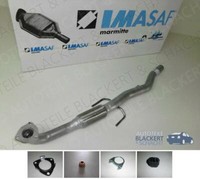 Imasaf Auspuff Hosenrohr/Flexrohr+Anbauteile für Opel / Fiat Croma +Vectra C+Gts