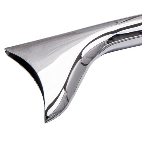 36" Fishtail Exhaust Slip On Mufflers Chrome for Harley Touring 1995-2006 - Imagen 12 de 12