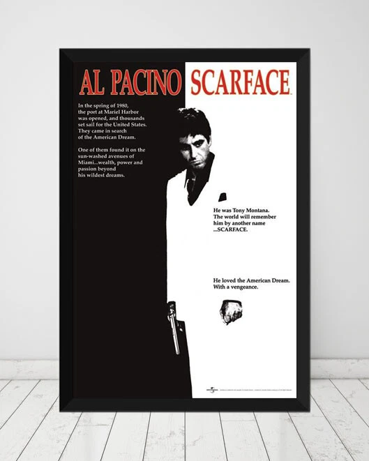 Scarface Posters Framed