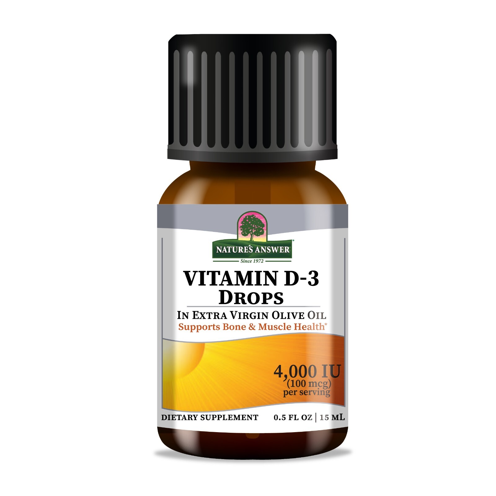 Gotas de vitamina D3 Natures Answer 15 ml