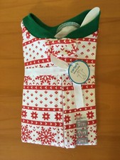 New Carter's Fair Isle Snowflake Cotton Pajama PJs Footie Sleeper Baby Christmas
