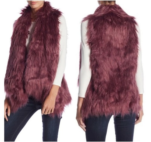 Romeo Juliet Couture Womens Faux Fur 