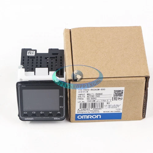 ONE NEW Omron E5CC-RX2ASM-800 100-240VAC Temperature Controller