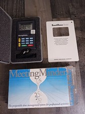 MEETINGMINDER Meeting Minder the ELECTRONIC PROJECTABLE TIME MANAGEMENT DEVICE