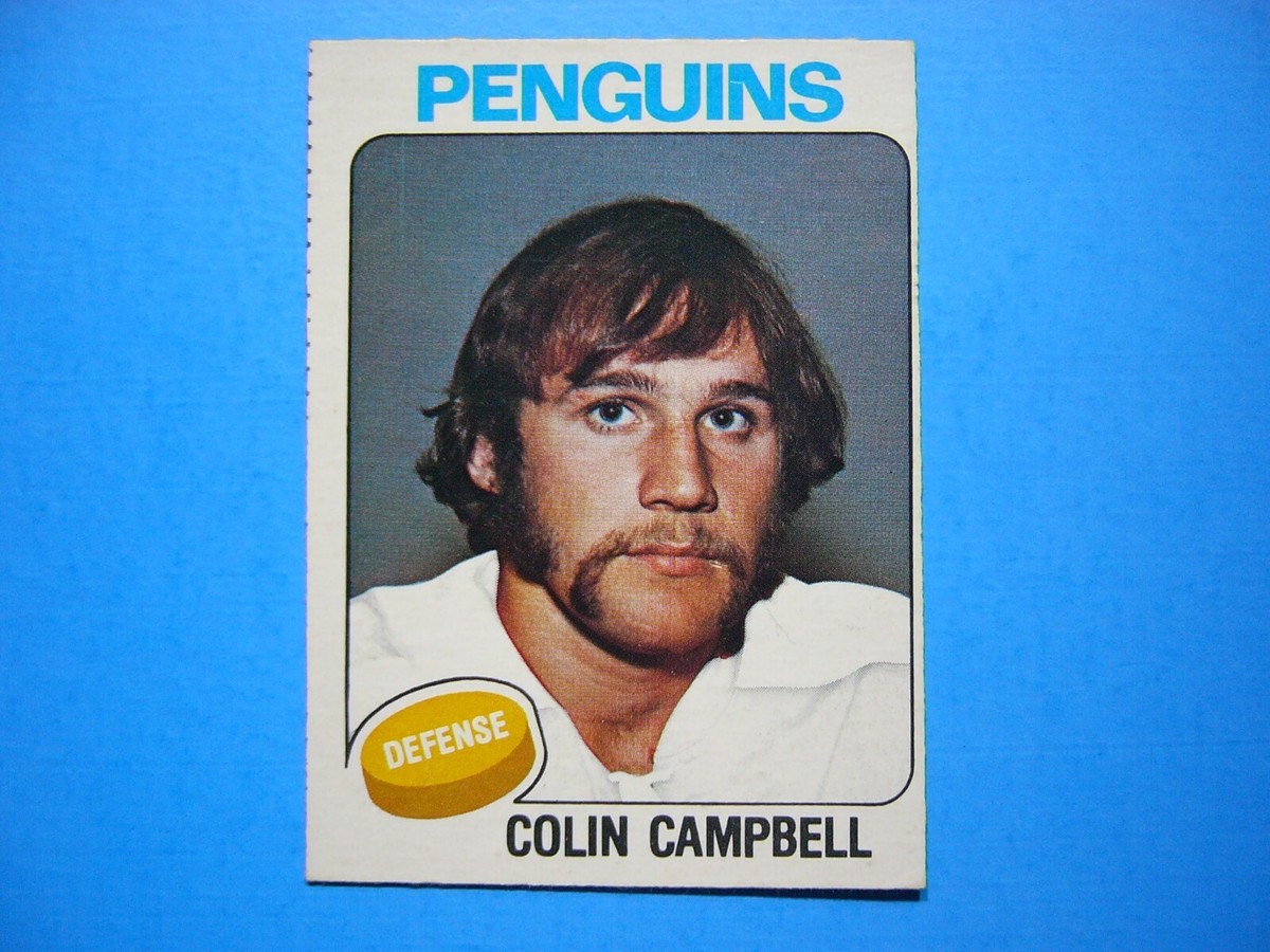 1975/76 O-PEE-CHEE NHL HOCKEY CARD #346 COLIN CAMPBELL ROOKIE EX