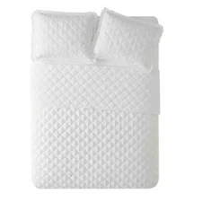 My Texas House Kendall Diamond 3-Piece Quilt Set Full/Queen with Quilt and Shams