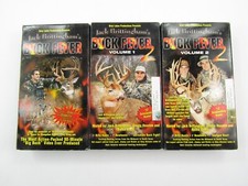 Jack Brittingham VHS Lot Of 3 Buck Fever Buck Fever Volume 1 & Volume 2 Hunting