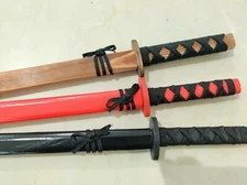 Katana Samurai Ninja Sword Simulated Animation Weapon Anime Cosplay Toy Gift 21"