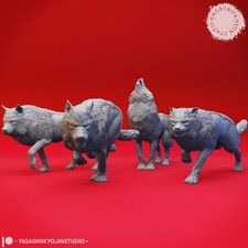 Wolf - 32/54mm Miniature for Tabletop RPGs (DnD, D&D, Pathfinder)