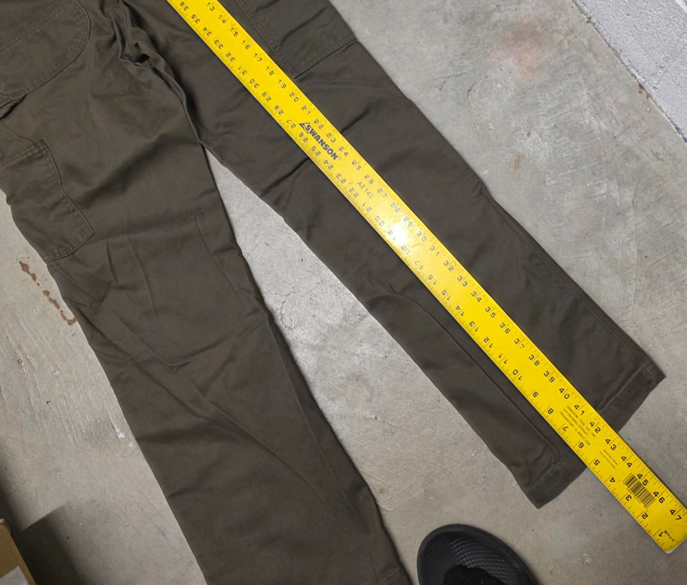 Carhartt Pants Mens  Brown Relaxed Fit Twill Utility Work Carpenter 32x32 thumbnail 9