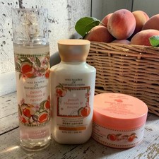 Bath  Body Works Peach Blossom Nectar   Retired Vera Collection   LOT 2