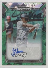 2019 Panini Prizm Draft Picks Green Ice 9/18 Trejyn Fletcher #44 Auto 1h9m