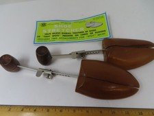 Vintage Wooden Shoe Stretcher Pair Womens 8B - 11A Chadwick