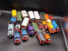 Large Lot of Vintage Thomas Friends Take Along Diecast Trains Rolling Stock