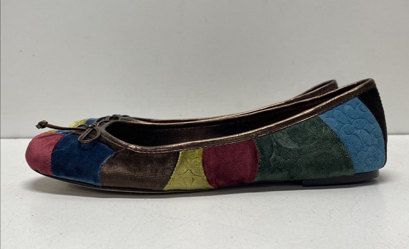 Coach Multicolor Patchwork Ballet Flat Flats Wome… - image 1