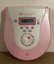 Vintage Hello Kitty Compact Disc CD Player HK33P TESTED WORKING Great Condition