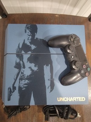 Sony PlayStation 4 PS4 Uncharted Limited Edition 500GB Model - Used Console