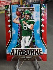 2023 Panini Rookies & Stars - Airborne Aaron Rodgers #AI-25 Longevity Prizm