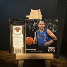JASON KIDD JERSEY RELIC ~ 2012-13 PANINI THREADS / AUTHENTIC THREADS #4