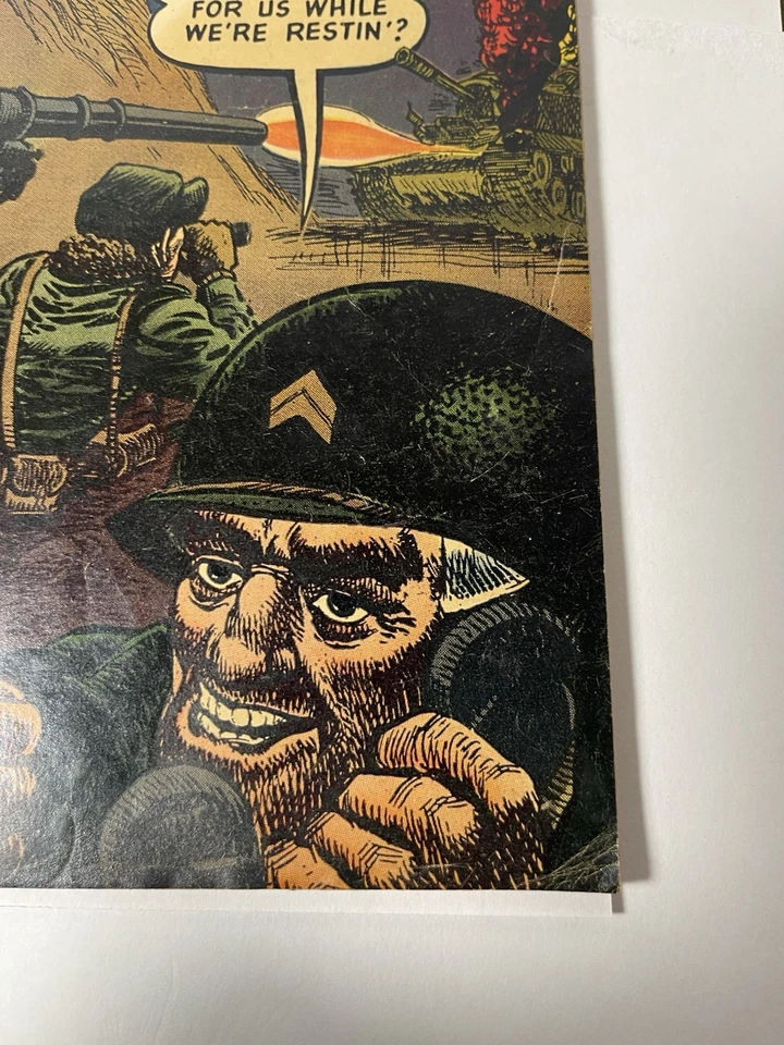 WAR COMICS #20 VG- 3 ATLAS COMICS 1953 - Image 4 of 4