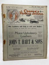 Mixed Lot Vintage Motor Body Building Cooper’s Vehicle Journal 1920s Magazines