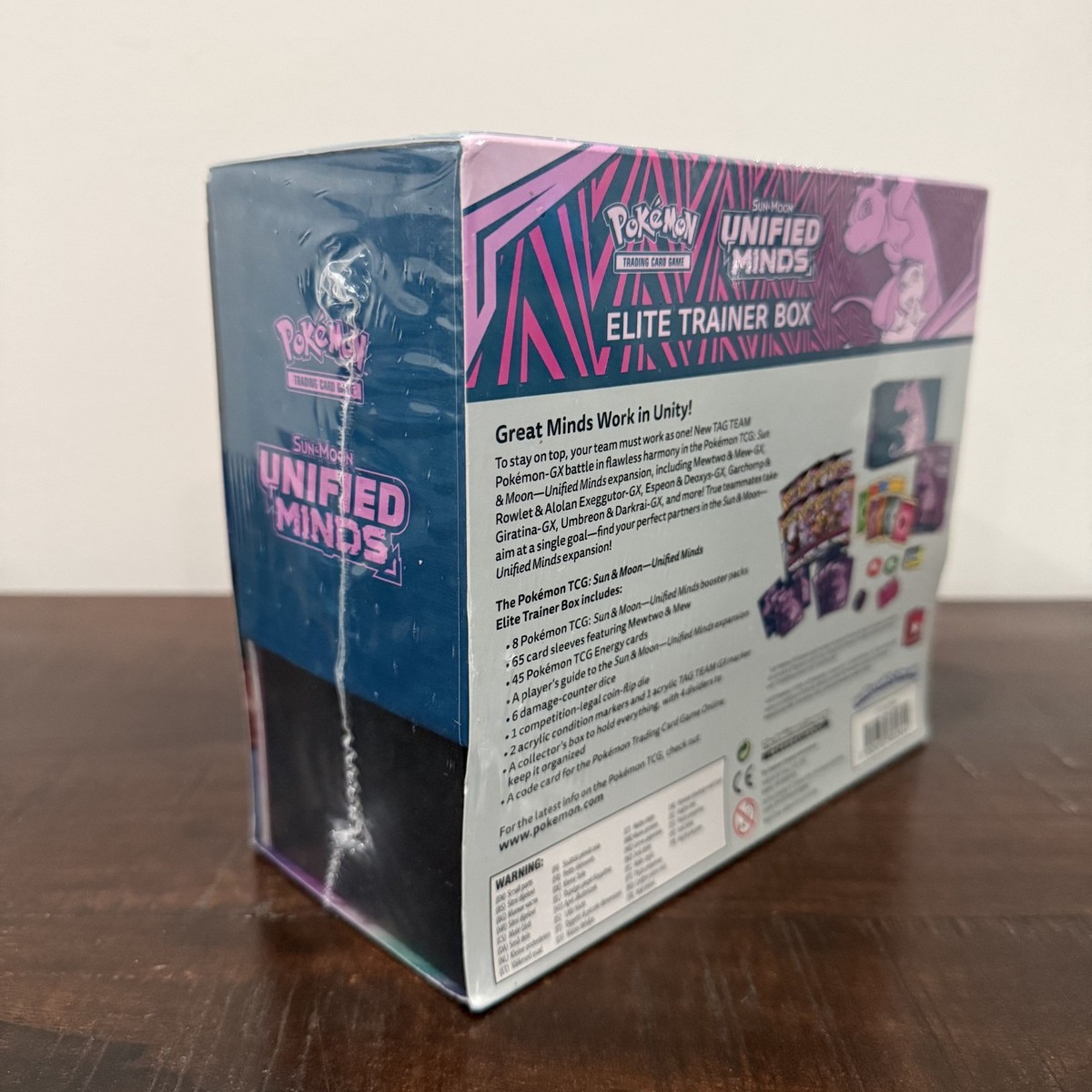 Pokémon TCG: Sun & Moon - Unified Minds Elite Trainer Box