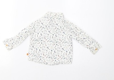 Baby UK Größe 3-6 Monate TU weiß Basic Knopfleiste