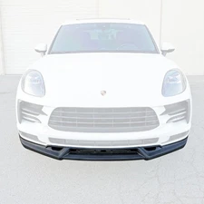 Fits 19-21 Porsche Macan 95B.2 (Base / S) TA-Style Front Lip (Urethane)