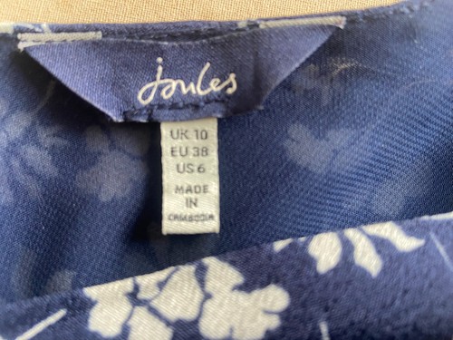 Joules Midi Floral Dress Size 10 - Picture 5 of 13