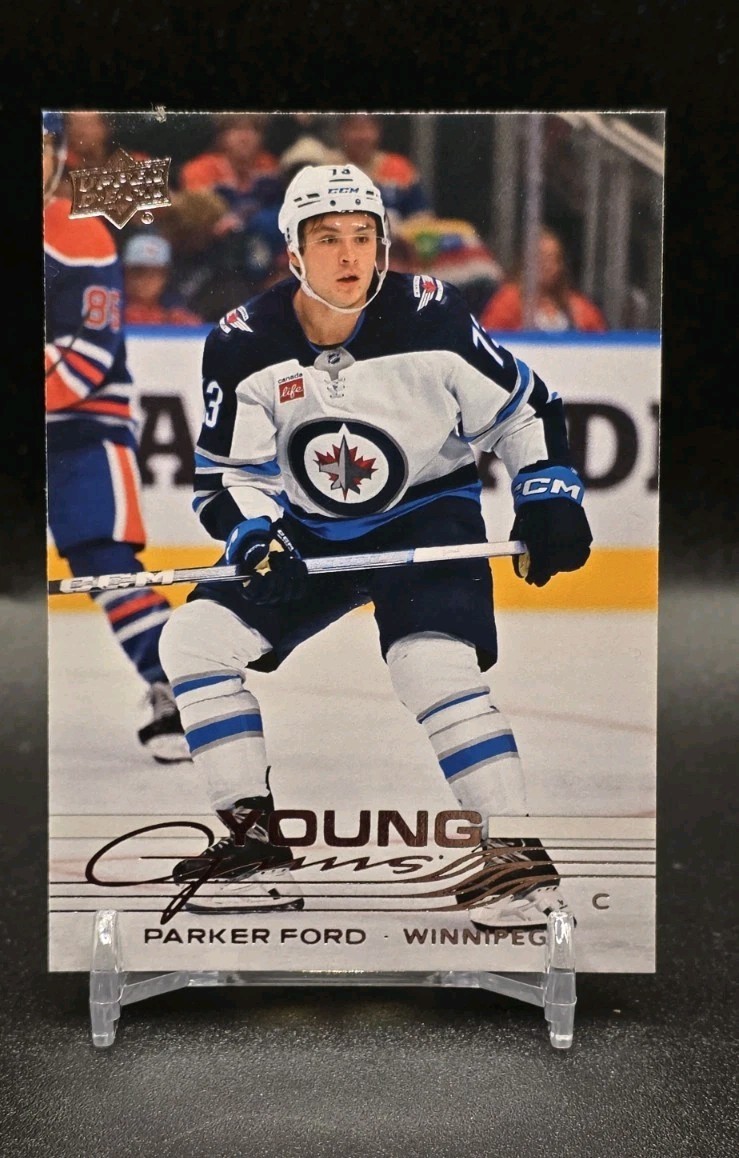 2025-26 Upper Deck Series 1 Young Guns #246 Parker Ford Winnipeg Jets