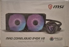 Image of MSI MAG CORELIQUID 240R V2 AIO CPU Cooler 240mm ARGB Fan LGA1700 AM5