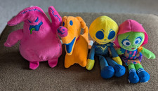 THE NIGHTMARE BEFORE CHRISTMAS Plush Collector 4-piece Set Characters NEW