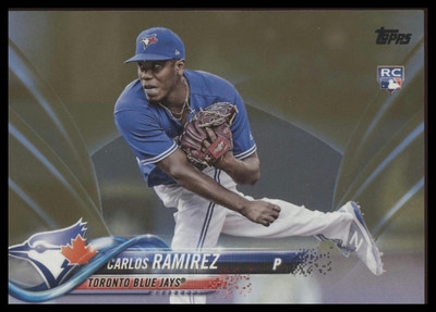 2018 Topps #467 Carlos Ramirez Gold #/2018