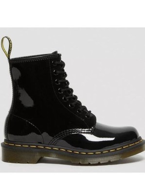 Dr. Doc Martens Women's 4160 Original Black Patent Leather size 6 NEW 
