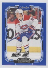 2025-26 O-Pee-Chee Blue Border Oliver Kapanen #213 e6j