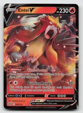 Entei V Holo Ultra Rare SWSH09: Brilliant Stars 022/172 NM
