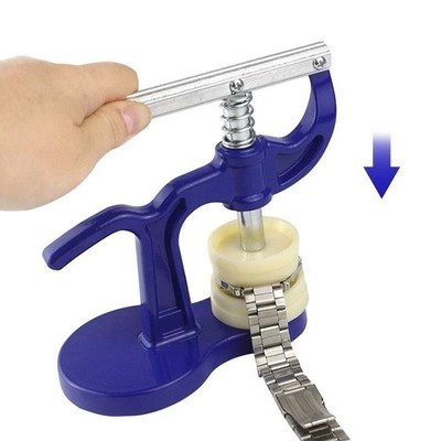 Fitting 18-50mm Watchmaker Tool Watch Press Set Crystal Glass Back Case Closer