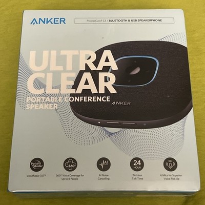 Bluetooth　ANKER ULTRA CREAR SPEAKERPHONE ANKER Ultra Clear Bluetooth Portable Conference Speaker