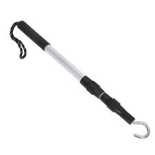 Extendable Loft Ladder Pull Down Rod Aluminum Alloy Pole With Hook For Rv