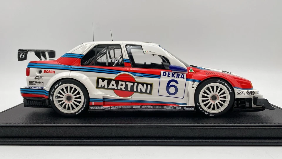 TOP149B Top Marques Alfa Romeo 155 V6 TI N.6 Nannini ITC 1996 1/18 - Immagine 4 di 4