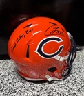 COLSTON LOVELAND signed auto CHICAGO BEARS ALT Full Size Rep Helmet w/ COA JSA