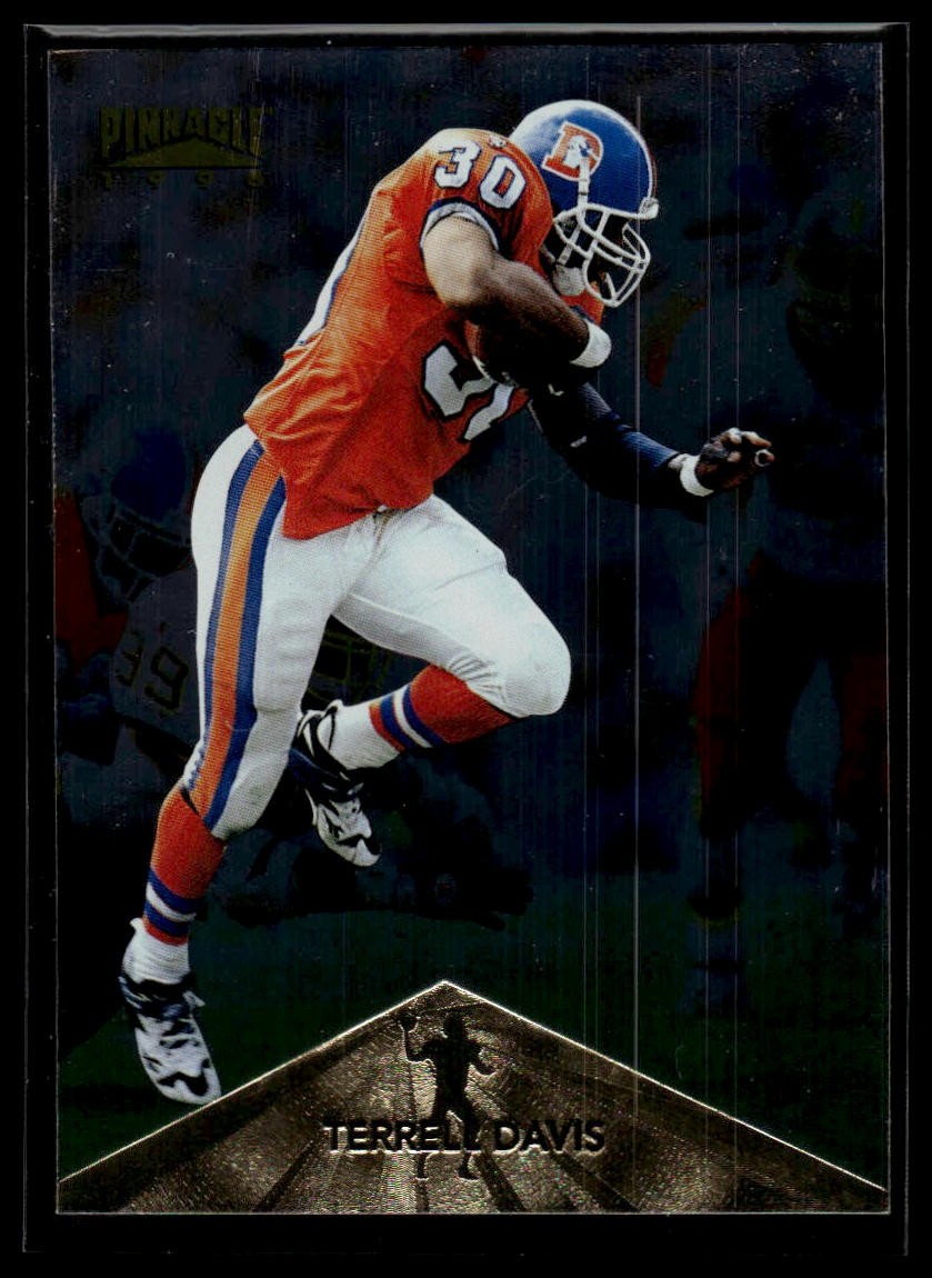 1996 Pinnacle #29 Terrell Davis Foil