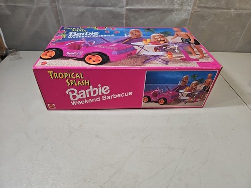RARE 1995 Tropical Splash Barbie Weekend Barbecue. New Old Stock FACTORY SEALED! - Picture 4 of 7