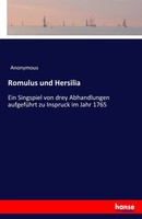 Anonymous | Romulus Und Hersilia | Taschenbuch | Deutsch (2017) | 68 S.