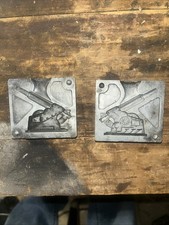 VTG OLD A.C. GILBERT WW1 Artillery Cannon LEAD CASTING MOLD TOY SOLDIER 32