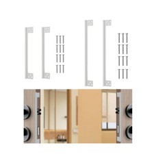 2 pièces Porte de porte Plaques de garde en forme de porte en bois de porte