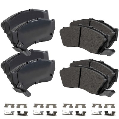 Front Semi-Metallic Brake Pad Set For 1989-1997 Geo Metro 1989-2001 Suzuki Swift