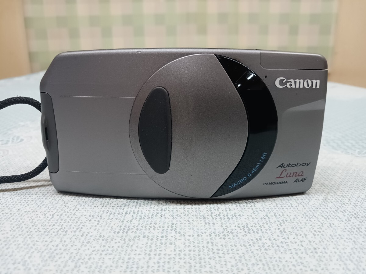 Canon Autoboy Luna Panorama Aiaf Compact Film Camera Shutter